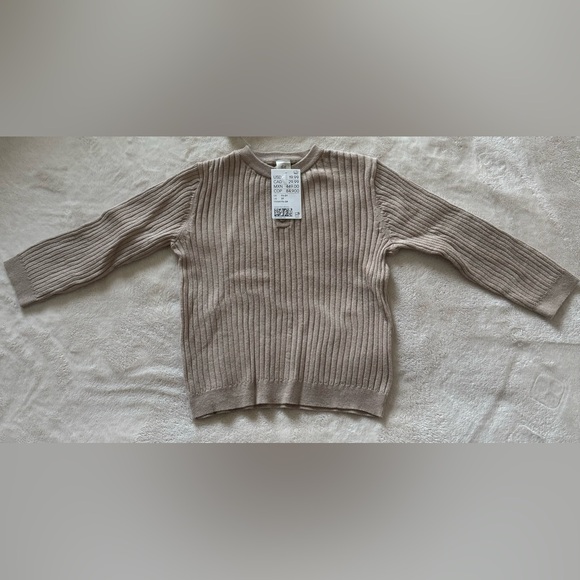 H&M Beige Ribbed Knit Set - Picture 2 of 8